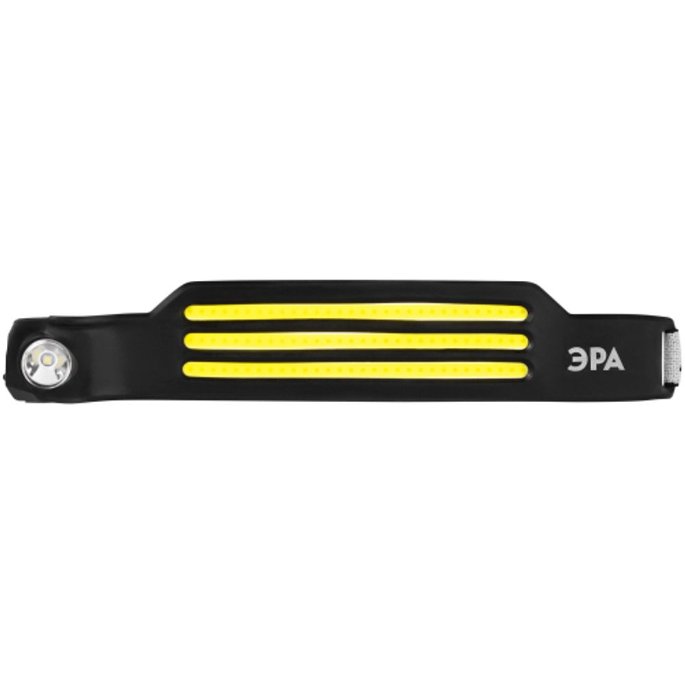 Фонарь налобный светодиодный ЭРА GA-808 Кибер-3 аккумуляторный 5 Вт COB + 3 Вт LED сенсорное управление 5 режимов | Налобные фонари