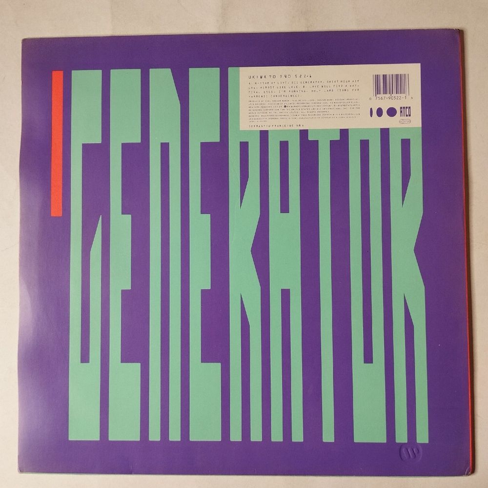 Винтажная виниловая пластинка LP Yes Big Generator (Holland 1987)
