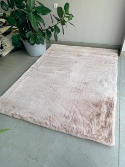 Ковер меховой имитация кроличьего меха