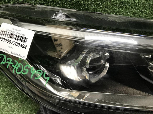Битая Фара правая Nissan Qashqai 2 j11 (17-23) LED