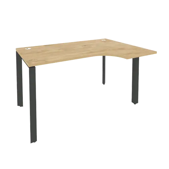 Onix Стол эргономичный правый на П-образном м/к O.MP-SA-2 (R) 1380*980*750 (720/460)