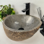 Раковина из речного камня RS-64939 42*34*15 0856