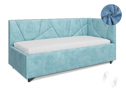 Кровать Рица детская с подъемным механизмом (Катания 14; 1 категория) левая