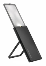 Лупа выдвижная асферическая Eschenbach EasyPocket XL 2,5x, 78x50 мм, с подсветкой, черная