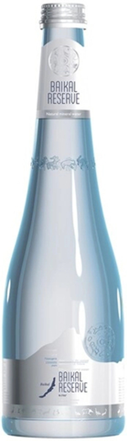 Вода природная минеральная Байкал Резерв Газированная / Baikal Reserve Sparkling 0.53 - стекло