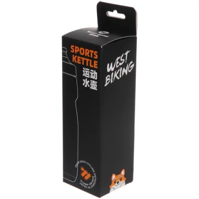 Фляга спортивная West Biking YP0721057,650 мл, голубой-розовый