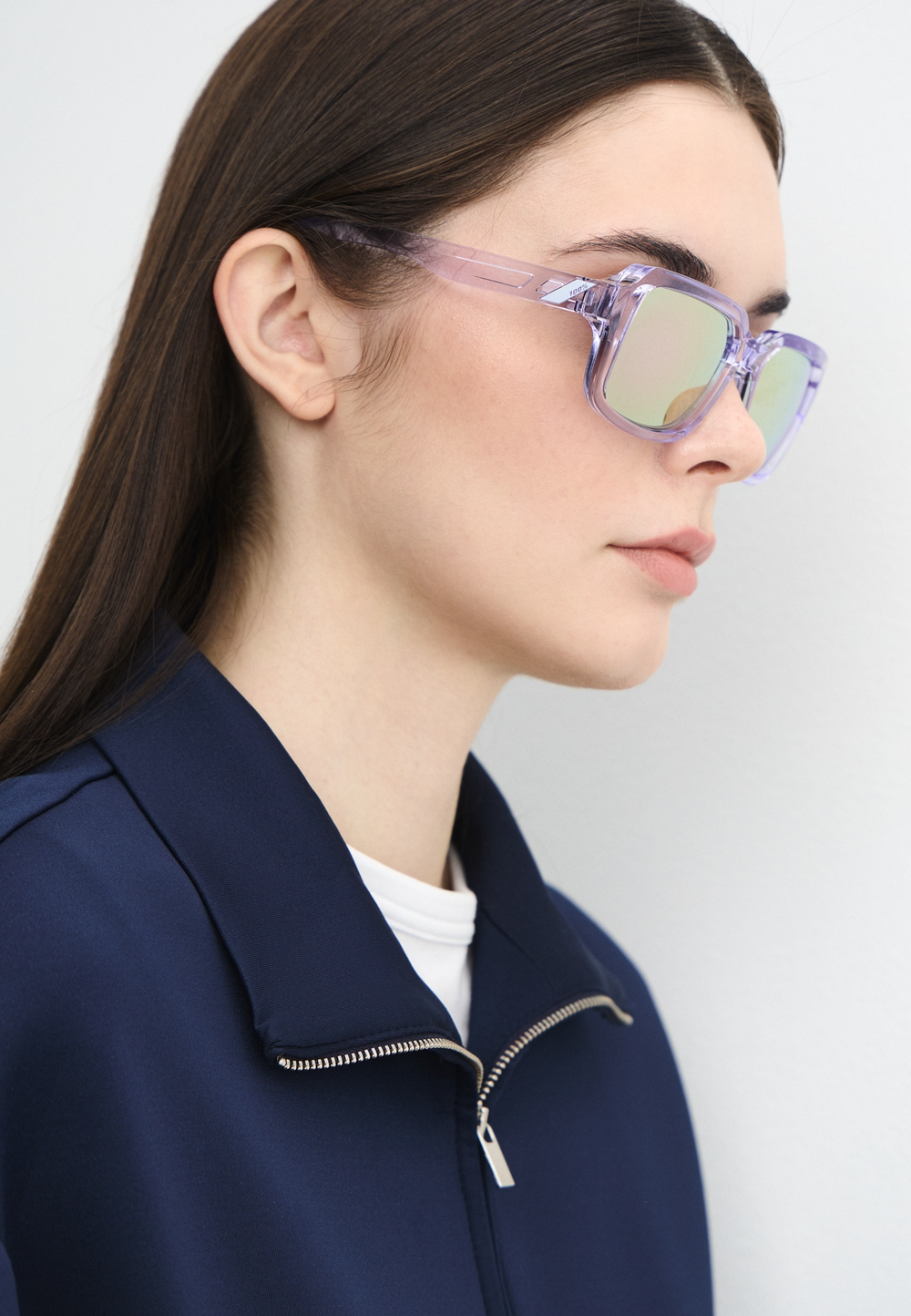 Спортивные очки 100% RIDELEY - Polished Translucent Lavender - HiPER Lavender Mirror Lens