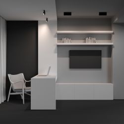 Потолочный светильник светодиодный Maytoni   C133CL-12W3K-B