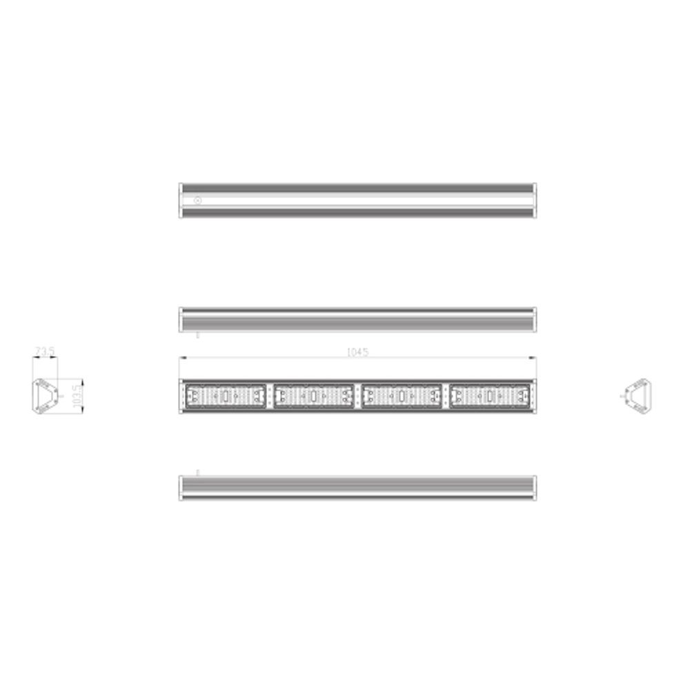 Светильник светодиодный ЭРА SPP-404-0-50K-200 подвесной IP54 200Вт 21000Лм 5000К Кп&lt;5% КСС Г IC