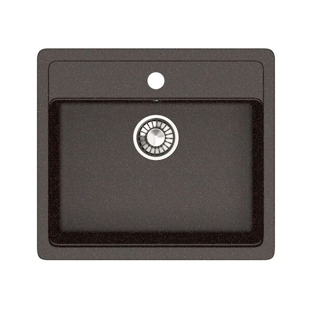 Кухонная мойка GLANZ J009-G38 570x505мм Царский янтарь