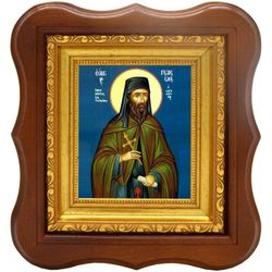 Гедеон Каракалльский, Афонский Преподобномученик. Икона на холсте.