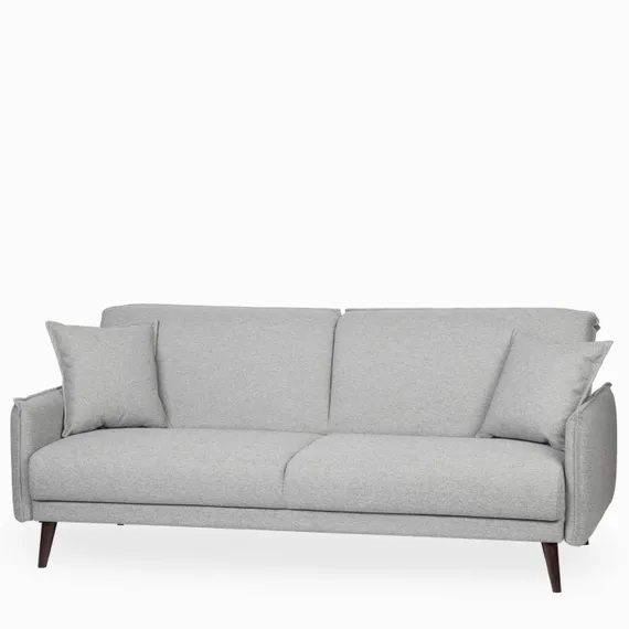 Диван раскладной Jill 210 см, светло-серый