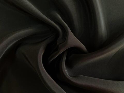 Ткань плательная кашибо, чёрный