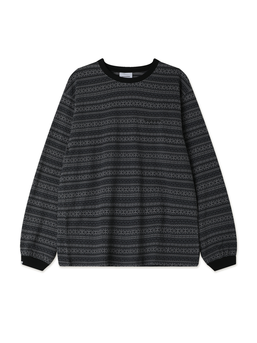 Мужской Лонгслив Fair Isle Striped