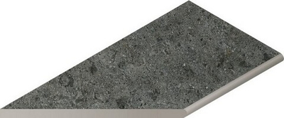 Ступень Genesis Grey Bordo Nat 30x60 Round Sx Уг.Лев.