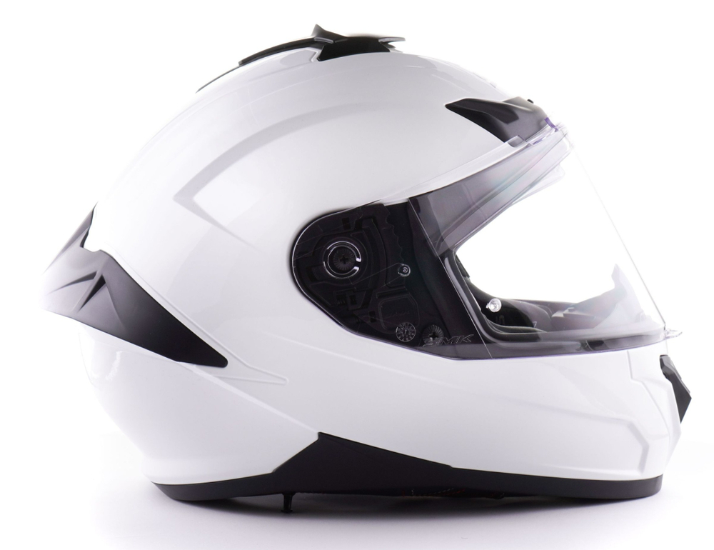 Шлем SMK TYPHOON, цвет белый (XL)