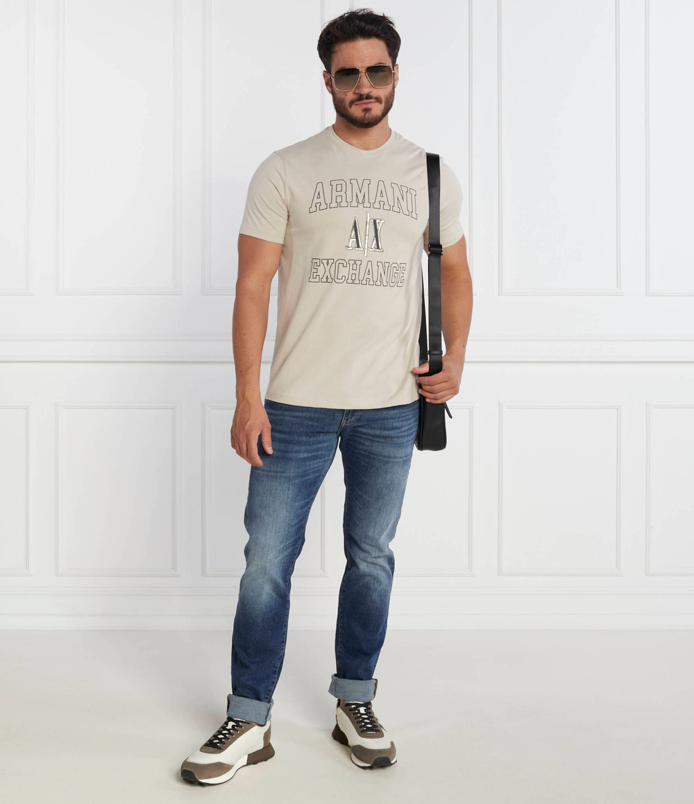 Футболка Armani Exchange - бежевый(6RZTJP ZJDHZ)