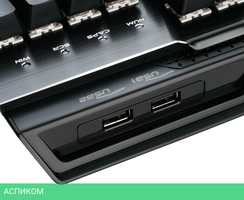 Клавиатура Oklick GMNG 985GK черный (1677413)