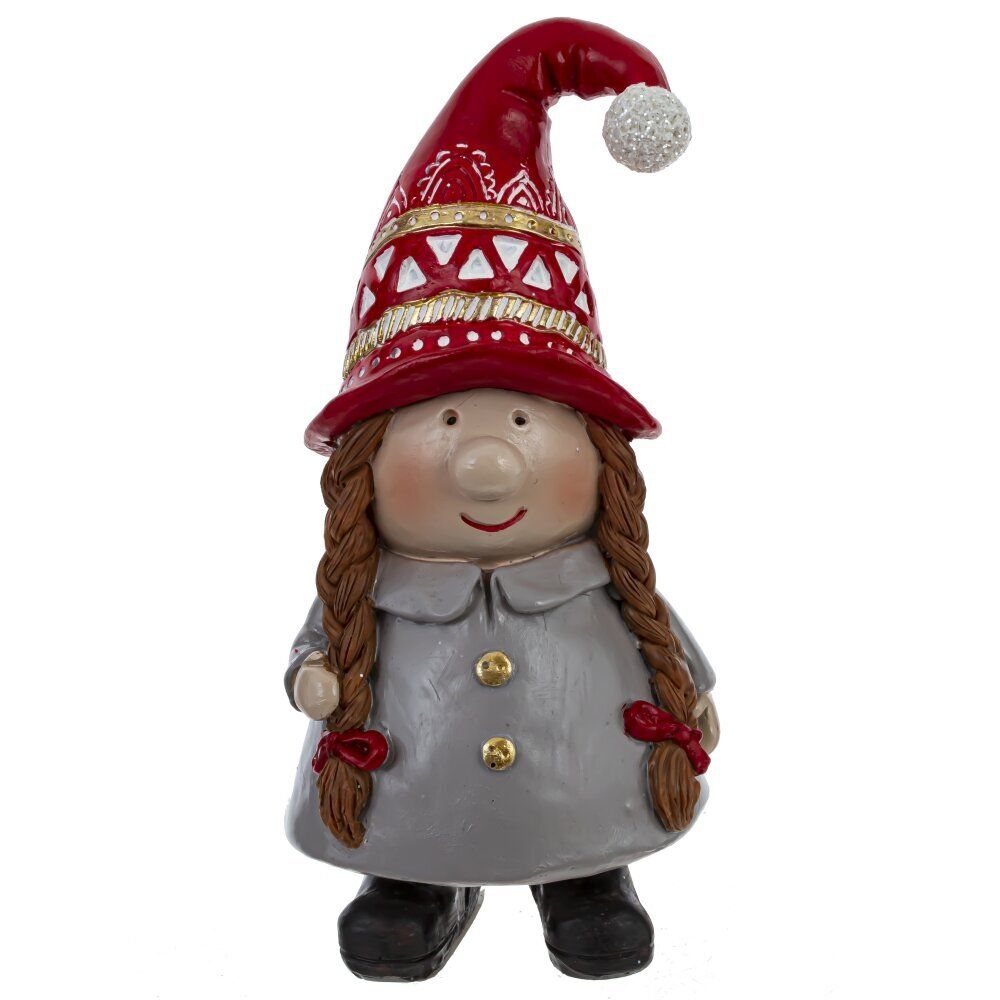 GAEM Фигурка декоративная "Гном", L7 W6 H16 см, 2в.