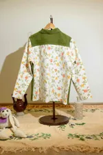 Рубашка Soeurs Green Flowers Shirt