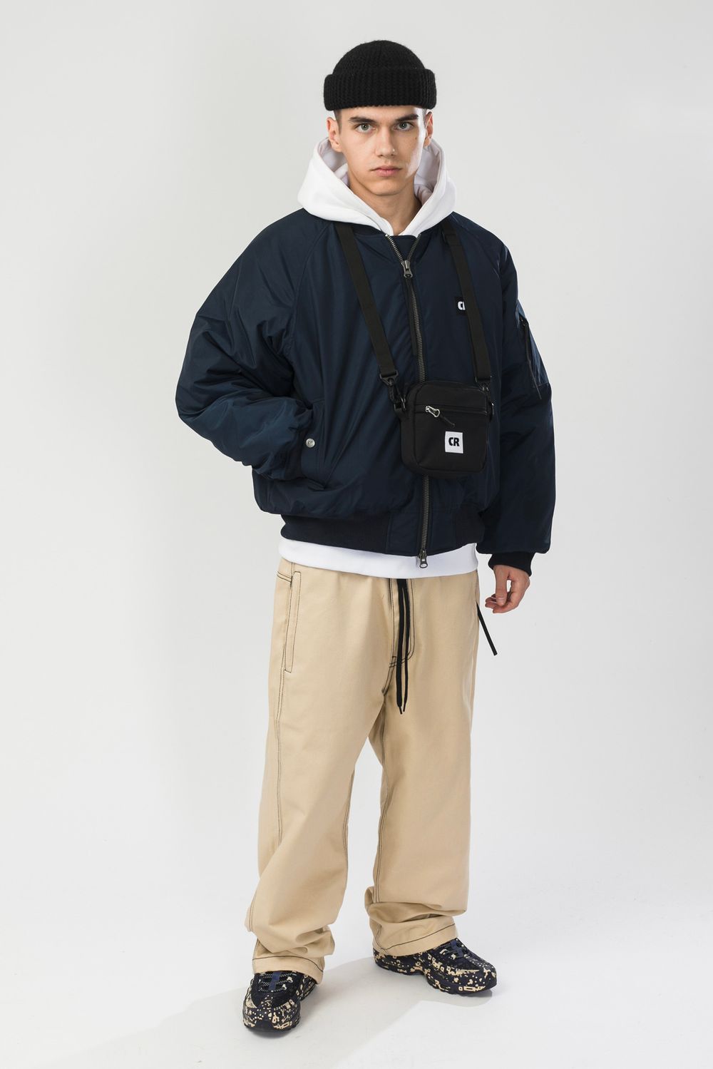 Бомбер CODERED Зимний Bomber Wide Navy