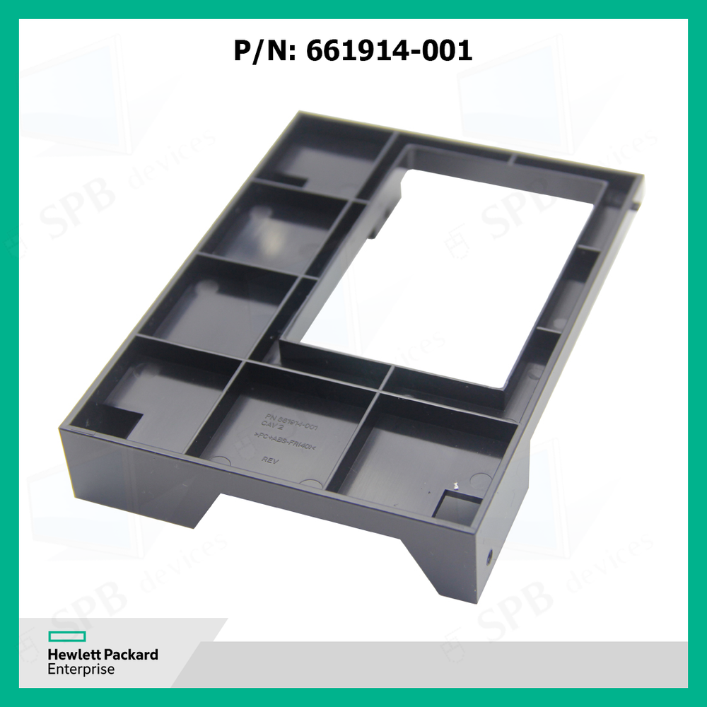 Переходник 2,5 на 3,5 SSD Adapter for HP GEN8/GEN9 3.5 TRAY CADDY, 661914-001