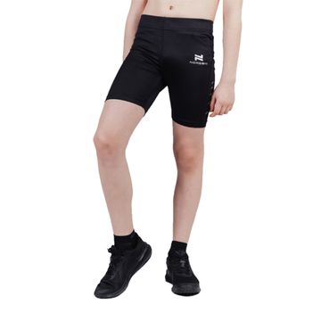 Детские обтягивающие шорты NORDSKI Run Black JR