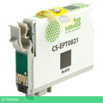Картридж Cactus T0821 черный (CS-EPT0821)