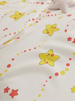 Пододеяльник Сказка "Летние звезды/Летние звезды" 1,5-сп 145х215 см на молнии , перкаль