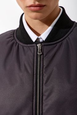 Куртка бомбер в цвете графит