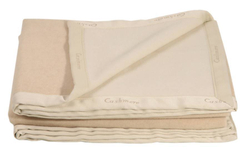 Плед-покрывало 160х220 CO.BI. Jenny бежевое Италия