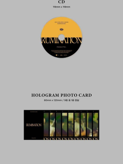 Альбом SF9 - RUMINATION 10th Mini Album 3 Version SET