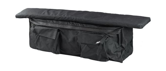 Сумка на сиденье с мягкой вставкой, 1100х300х850 мм, черная