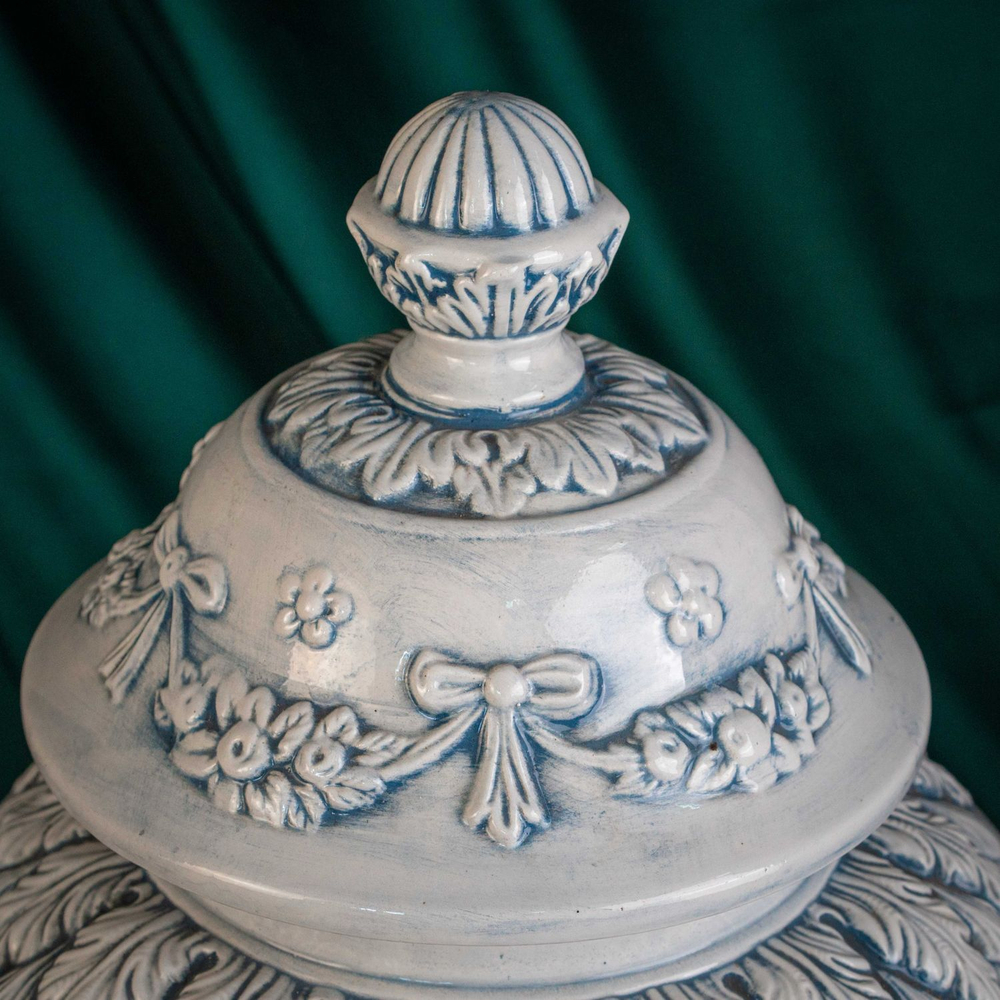 Винтаж: Парные вазы. Фарфоровая мануфактура Capodimonte