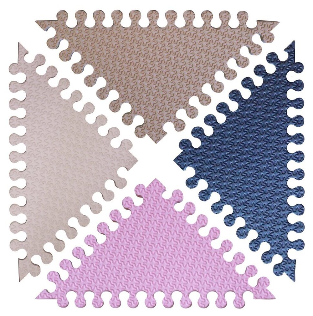 Покрытие напольное Этника-2 33х33х18/45шор (18 треугольников, 9 пазлов)