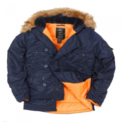 Куртка Аляска Nord Storm N-3B Regular (синяя - r.blue/orange)