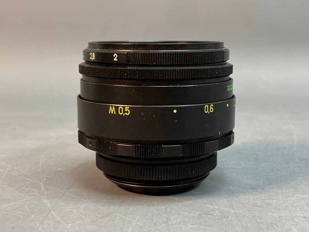 Helios-44-2, отсутствует задняя линза, не фокусируется