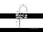 Смеситель Roca Targa для кухни 5A8460C0M