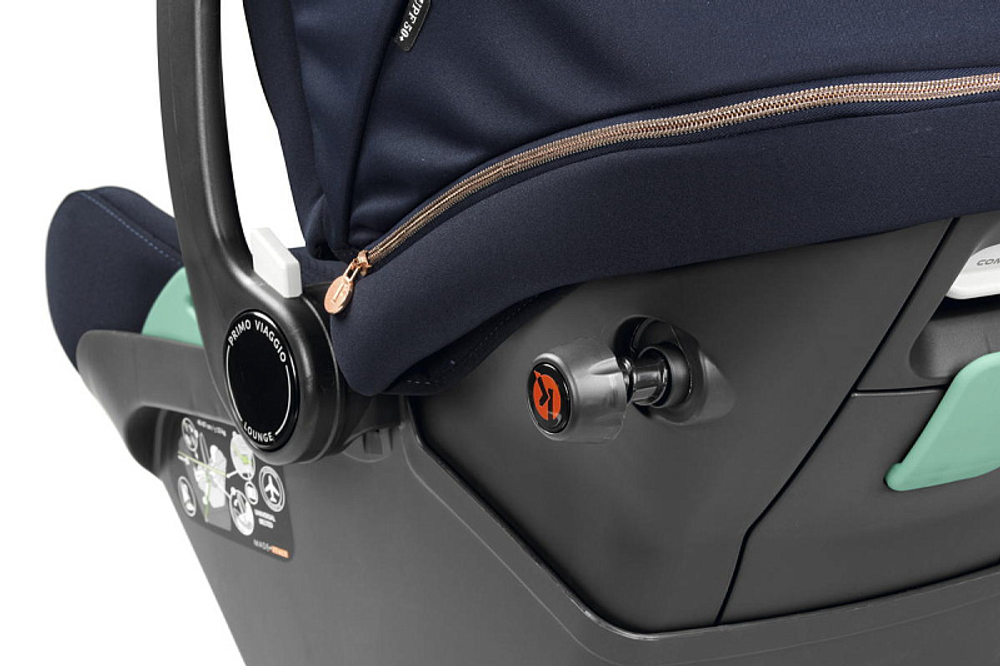 Коляска 3 в 1 Peg Perego Veloce TC Belvedere Lounge Blue Shine