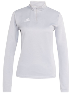 Женская теннисная куртка Adidas Entrada 26 Training - team light grey/white