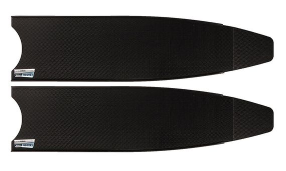 Лопасти Leaderfins Pure Carbon без наклейки 20° черные