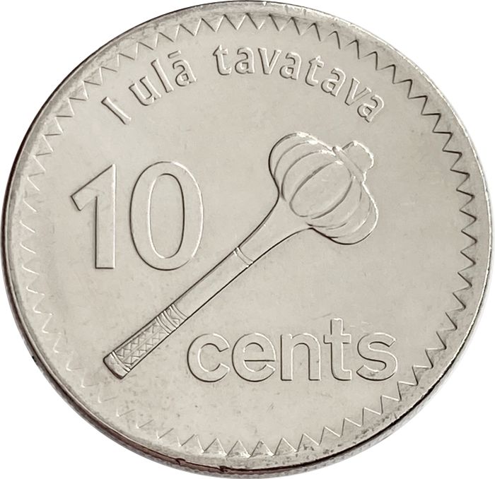 10 центов 2014 Фиджи XF-AU