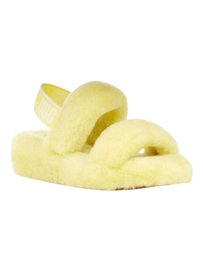 UGG Oh Yeah Slide Yellow