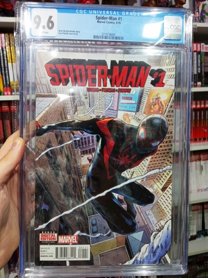 CGC Spider-Man #1 (Miles Morales). Состояние 9,6