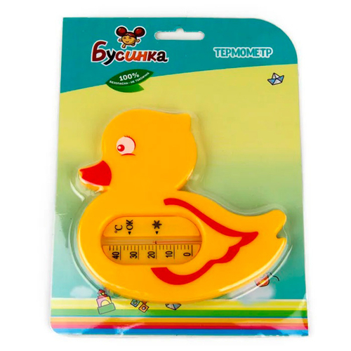 Термометр Бусинка для воды Уточка
