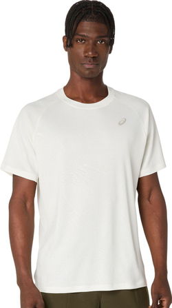 Мужская теннисная футболка Asics Game All Over Print Short Sleeve - cream