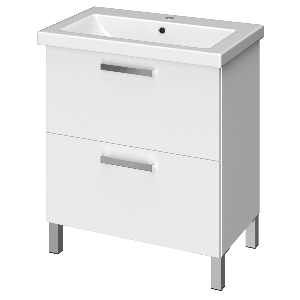 Тумба под раковину напольная MELAR 70 для COMO 70 белый