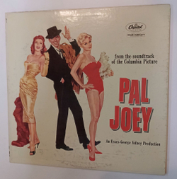 Винтажная виниловая пластинка LP Rita Hayworth, Frank Sinatra, Kim Novak Pal Joey (USA 1957) 1 press