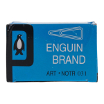 Скрепки треугольные 31мм 100 шт в картонной коробке