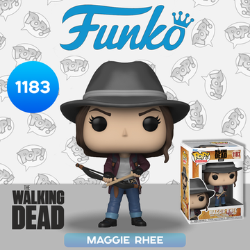 Фигурка Funko POP! TV Walking Dead Maggie Rhee with Bow (1183) 57639 / Фигурка в виде персонажа сериала "Ходячие мертвецы", Мэгги Ри